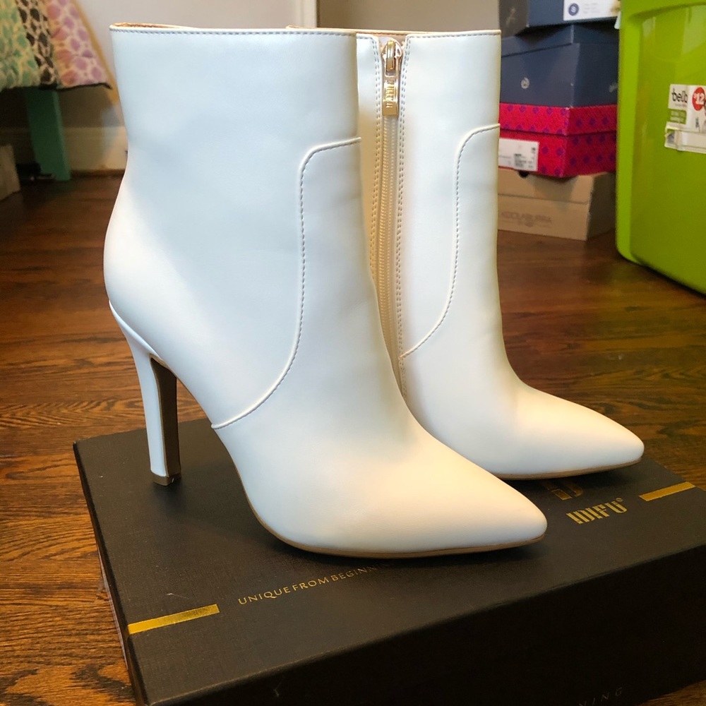 White Booties